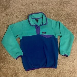 Patagonia youth lightweight Synchilla Snap pull over